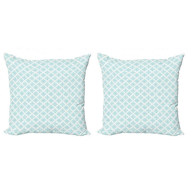 ROSEWOOD FLORAL DAMASK FLOCK UNFILLED CUSHION COVERS TWINPACK 5 COLOURS 43x43cm
